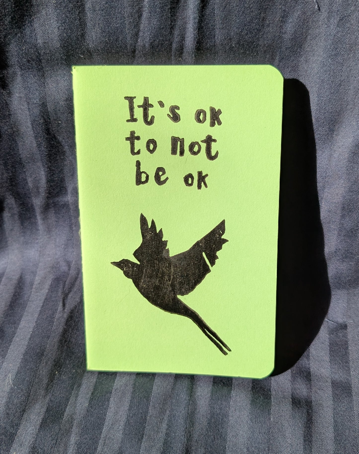 It's Ok lino print