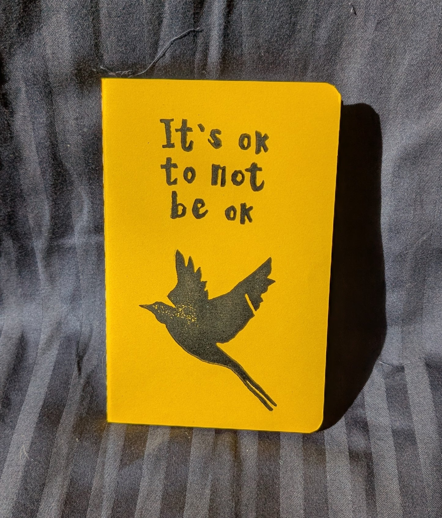 It's Ok lino print