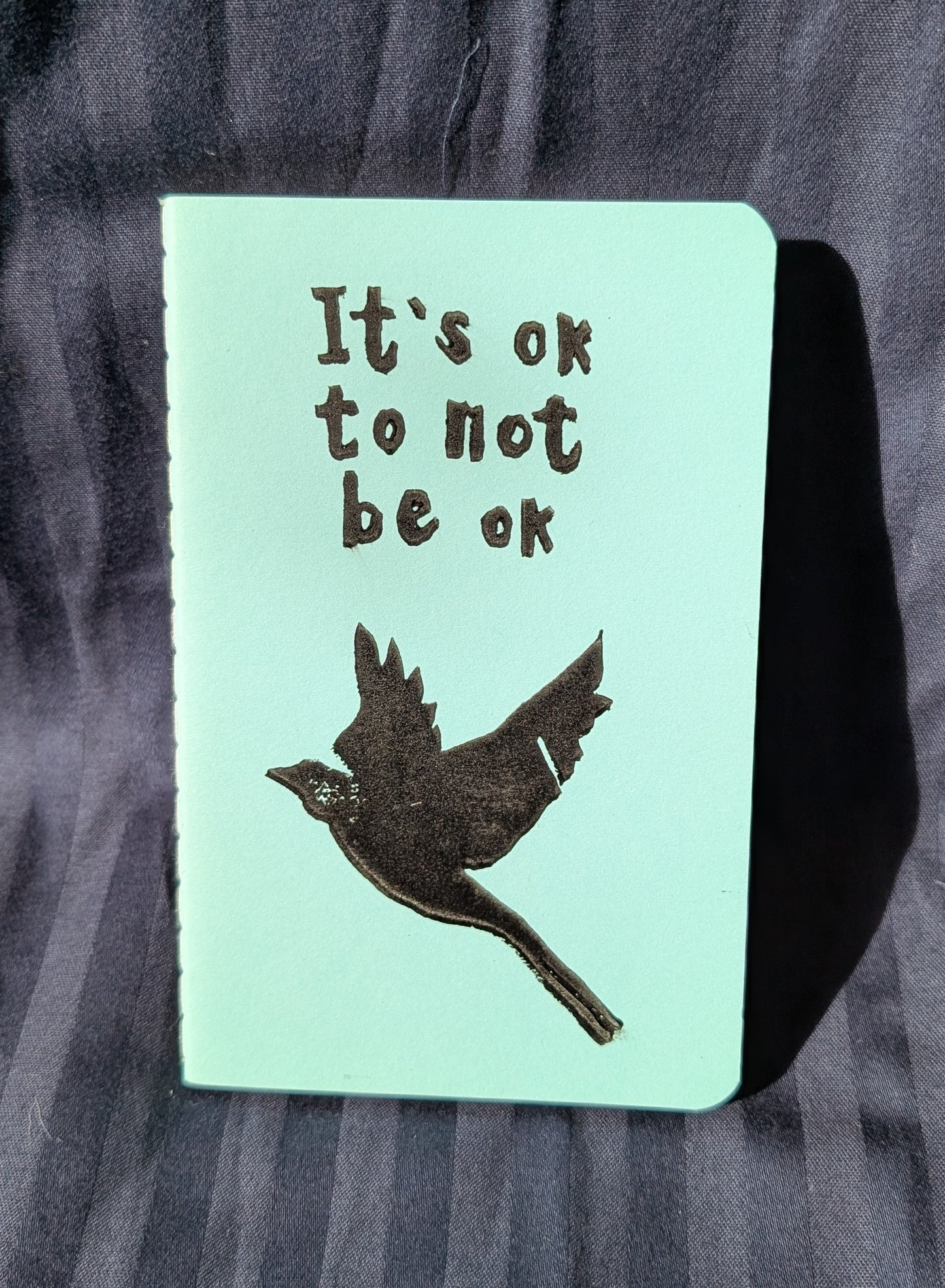 It's Ok lino print