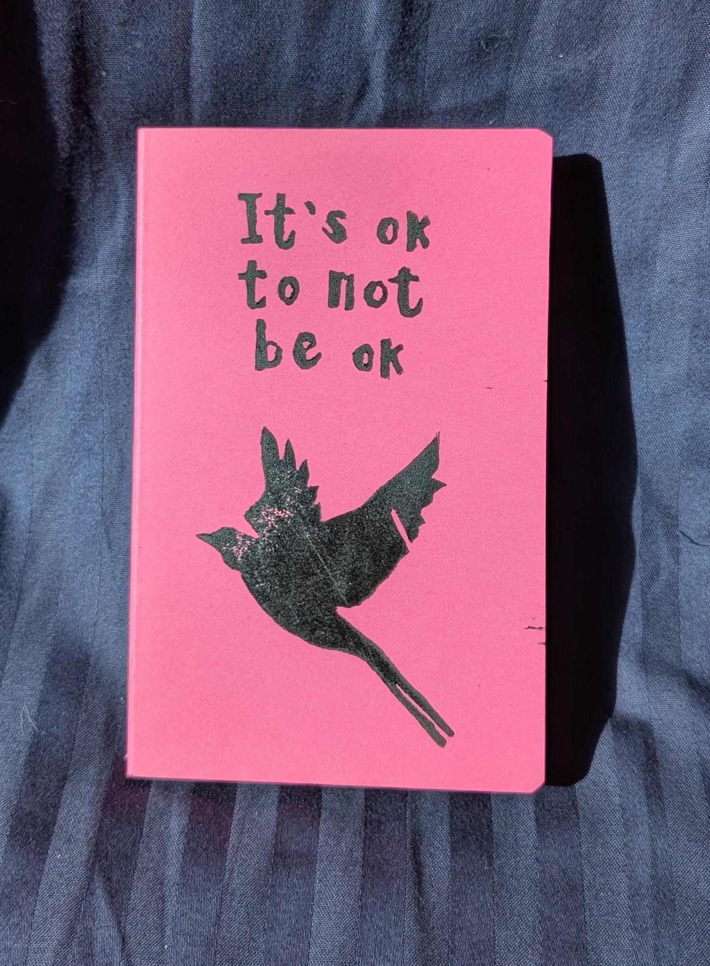 It's Ok lino print