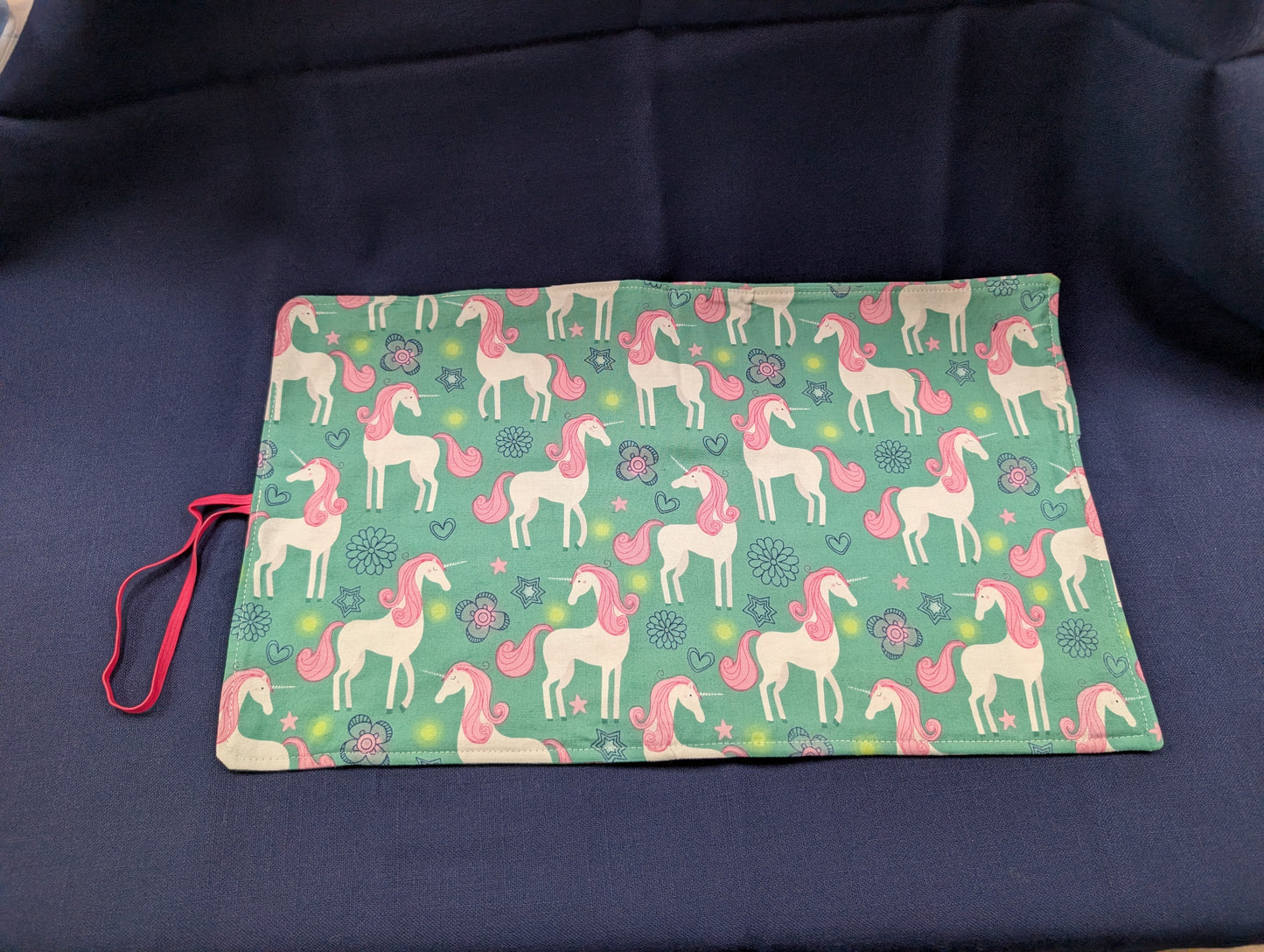 Fabric Tool Roll- narrow pockets