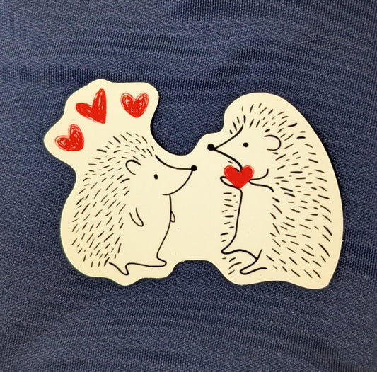 Hedgehogs stickers and magnets