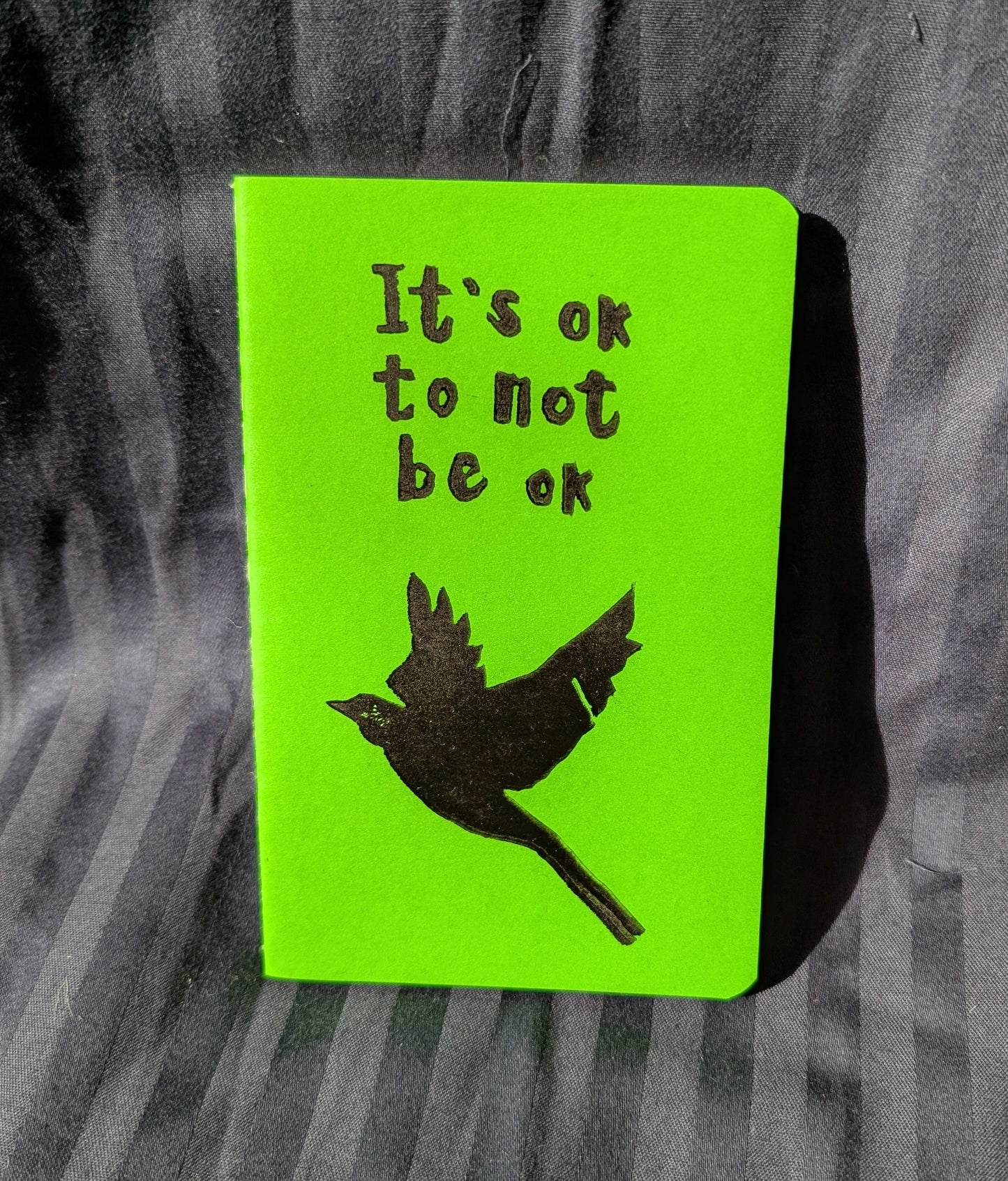 It's Ok lino print