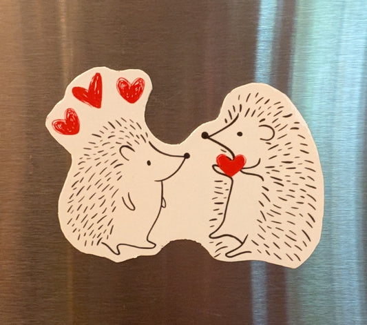 Hedgehogs stickers and magnets